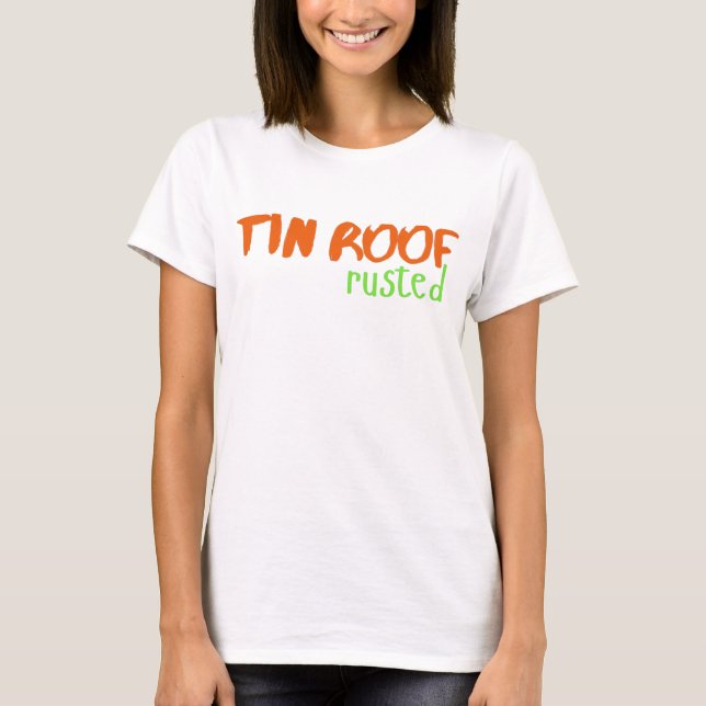 Camiseta Tin Roof Rusted Music Lovers Pop Rock (Frente)