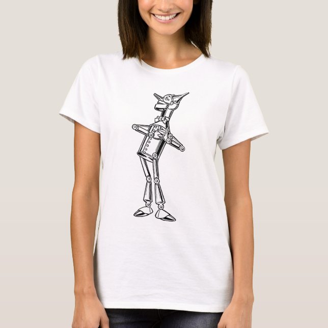 Camiseta Tin Woodman Vintage Oz (Frente)