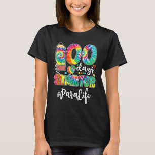 Camiseta Tingir 100 Dias Mais Inteligente Para a Vida