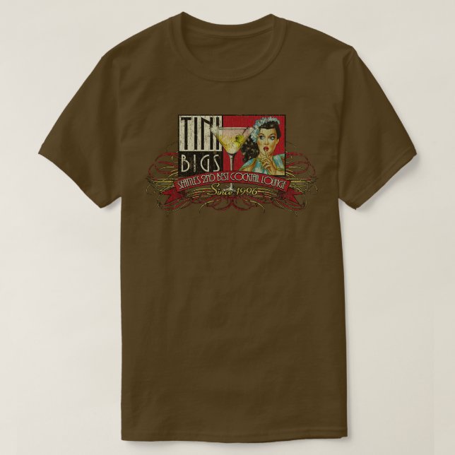 Camiseta Tini Bigs Lounge 1996 (Frente do Design)