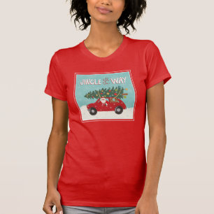 Camiseta Tinir todo o carro do papai noel da maneira