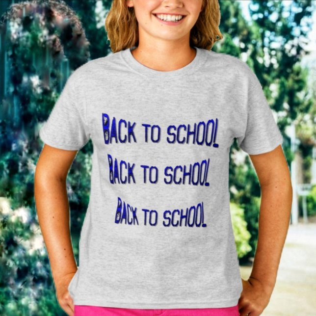 Camiseta Tinta azul BTS (This urban, style t-shirt, is a definite motivator, for school!)