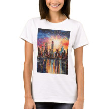 Tinta Colorida de impressão Nova Iorque, Elegante