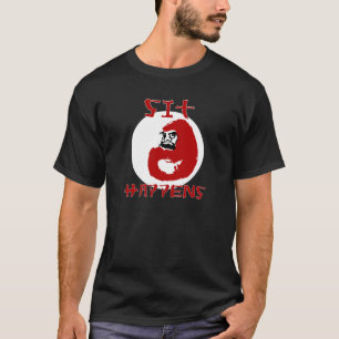 Camiseta Tinta Daruma: Sente-se acontece