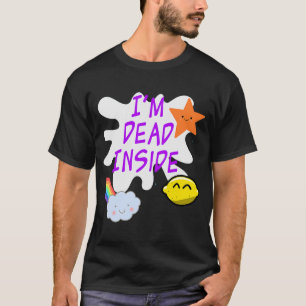 Camiseta Tinta de caixa em sarcástico alegre