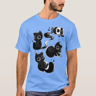Camiseta Tinta de gato mágica