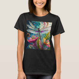 Camiseta Tinta e Caneta Dragonfly