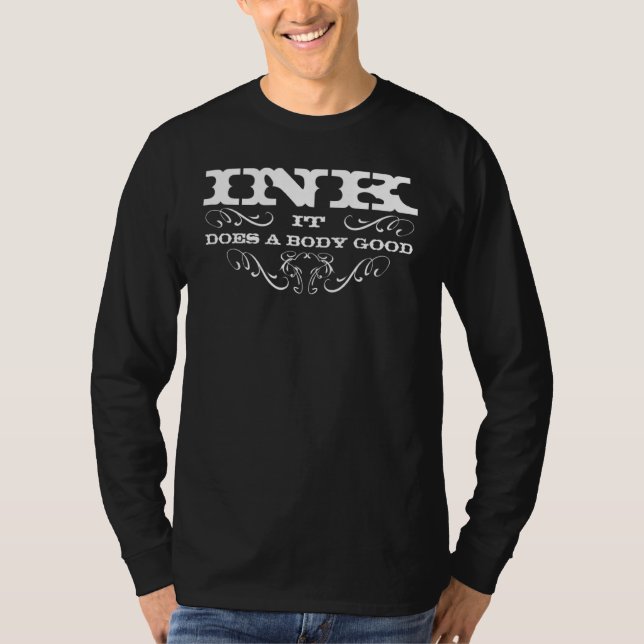 Camiseta Tinta, Faz Um Corpo Bem Incluso (Frente)