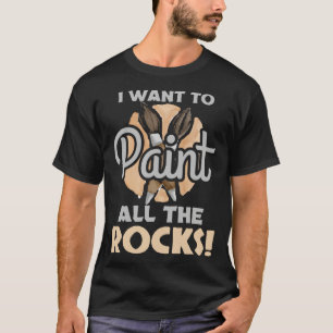 Camiseta Tinta Legal Todas As Rochas Pintura De Rochas Pint
