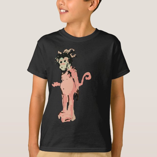Camiseta tinta macaca (Frente)