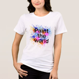 Camiseta Tinta o Mundo - Típico de Tinta Tinta Tinta Tinta