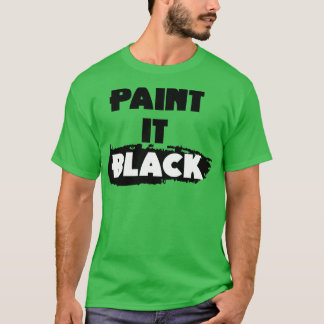 Camiseta Tinta Preto