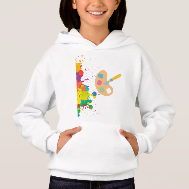 Camiseta tinta respingada (Frente)