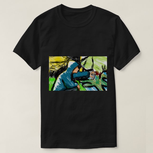 CAMISETA TINTA SPRAY!!! (Frente do Design)