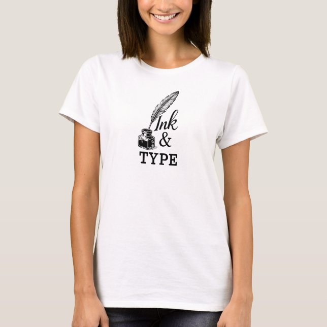 Camiseta Tinta & Tipo (Frente)