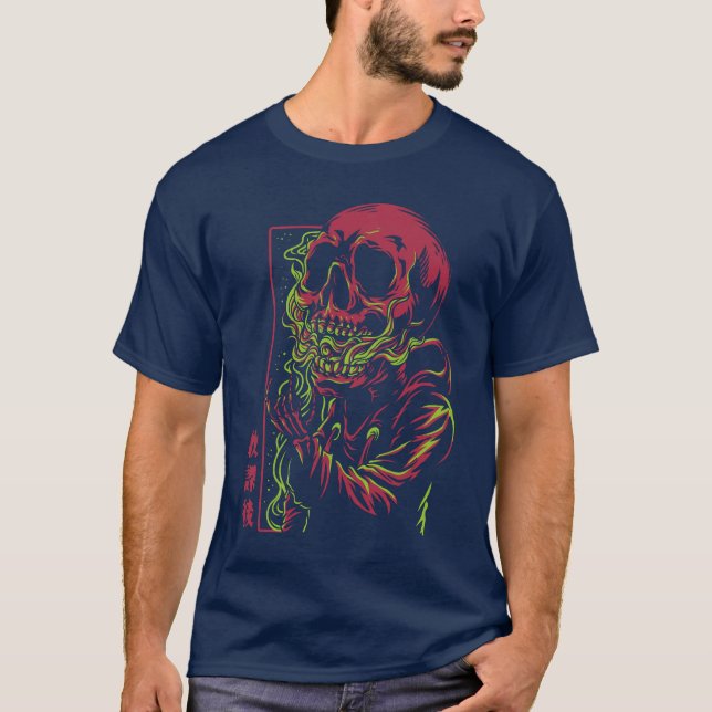 Camiseta Tinta Tribal: Tatuagem Nativa Americana de Linhage (Frente)