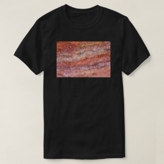 Camiseta Tinta vulcânica demais beleza da arte da natureza