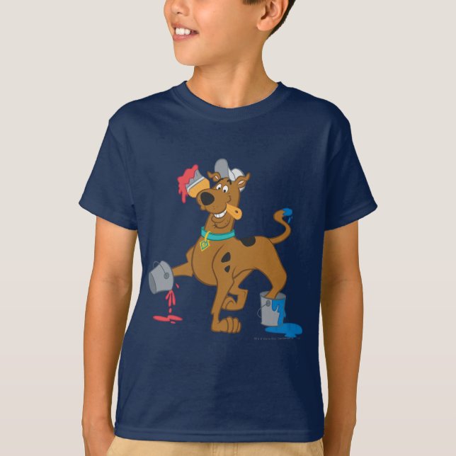 Camiseta Tintas Scooby-Doo (Frente)