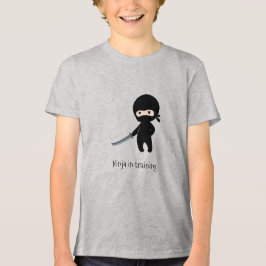 Camiseta Tiny Angry Ninja em treinamento