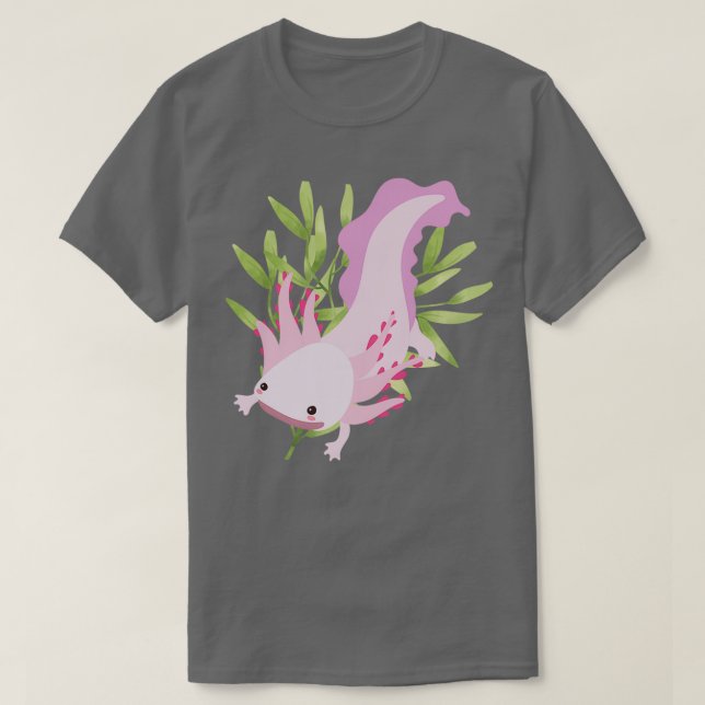 Camiseta Tiny Axolotl 6 (Frente do Design)