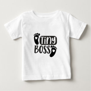 Camiseta Tiny Boss - Pequena Dama Chefe