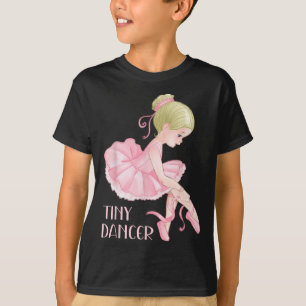 Camiseta Tiny Dancer Ballerina Balé Garota Dançando Criança