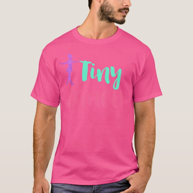 Camiseta Tiny Dancer Dança Fofa E Dança (Frente)