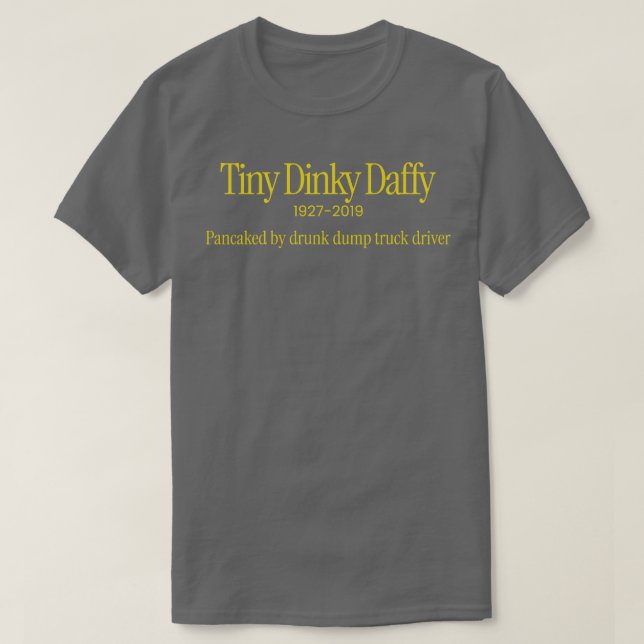 Camiseta Tiny Dinky Daffy 1927 2019 (Frente do Design)