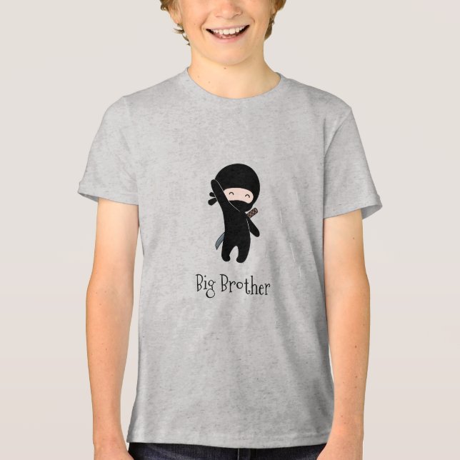 Camiseta Tiny Happy Ninja - Grande Irmão (Frente)