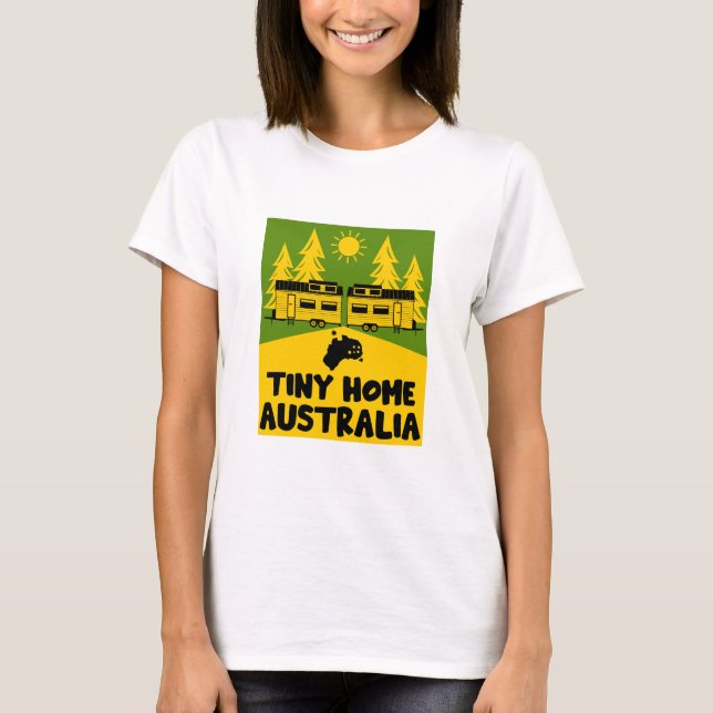 Camiseta Tiny House Home Austrália (Frente)
