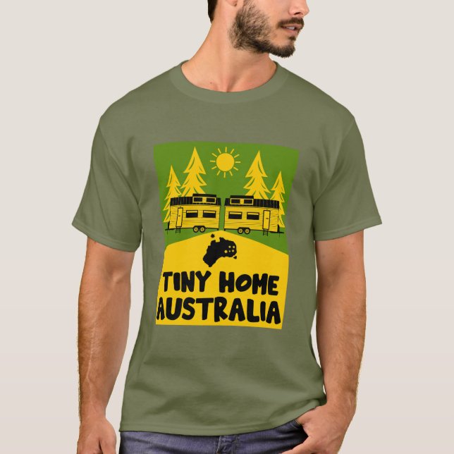 Camiseta Tiny House Home Austrália (Frente)