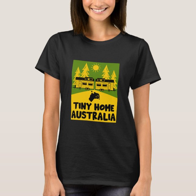 Camiseta Tiny House Home Austrália (Frente)