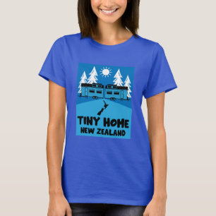 Camiseta Tiny House Home Nova Zelândia