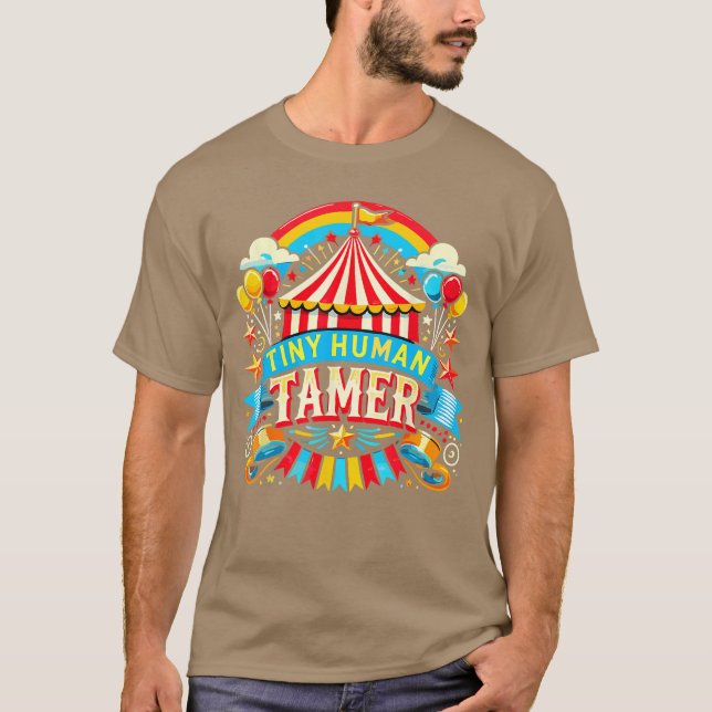 Camiseta Tiny Humanamer Circus Carneval Staff family (Frente)