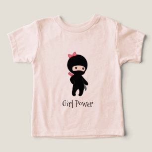 Camiseta Tiny Ninja Garota Cita Poder
