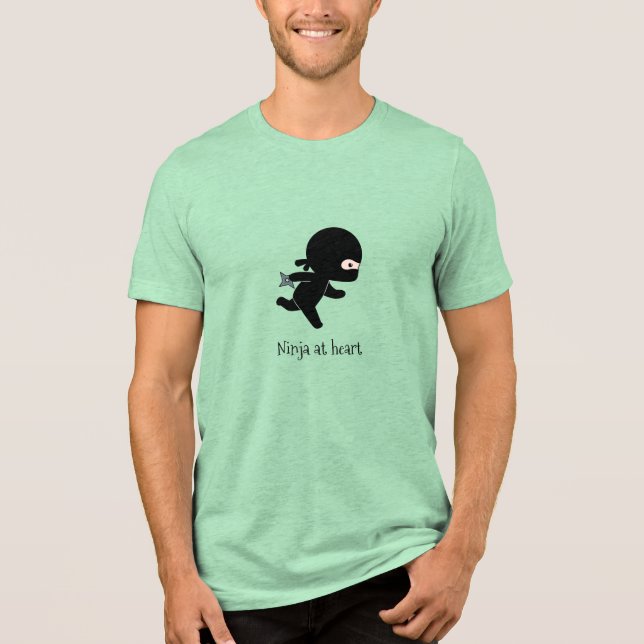 Camiseta Tiny Running Ninja em Heart (Frente)