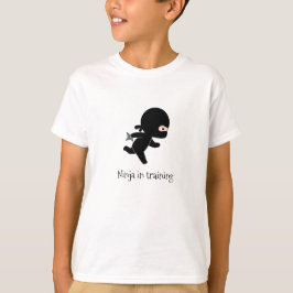 Camiseta Tiny Running Ninja em treinamento