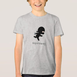 Camiseta Tiny Running Ninja em treinamento