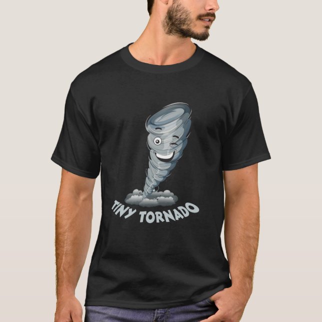 Camiseta Tiny Tornado Kid Hunters Storm Chaser Hurri (Frente)