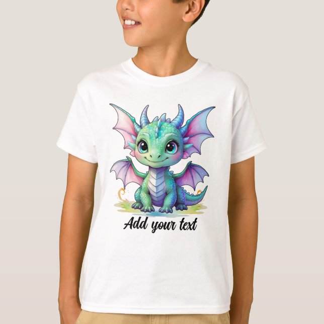 Camiseta Tiny Wings Dragon – Name Shirt (Frente)