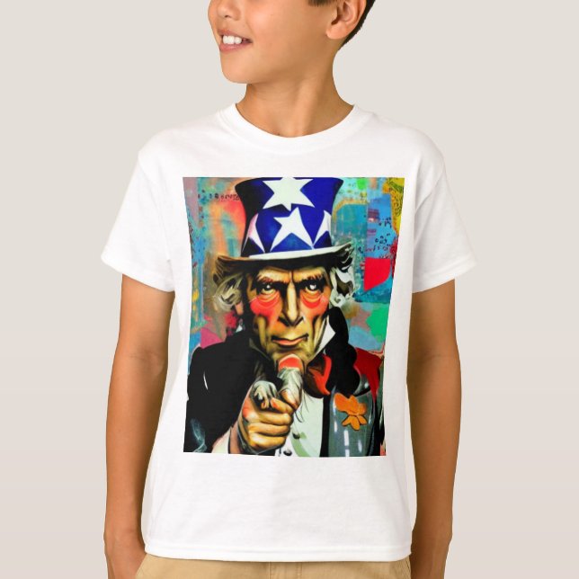 Camiseta Tio Americano Sam (Frente)