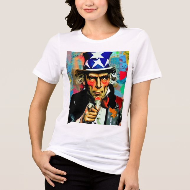 Camiseta Tio Americano Sam (Frente)