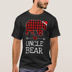 Camiseta Tio Bear Buffalo Xadrez Papais noeis Seta Fam De N