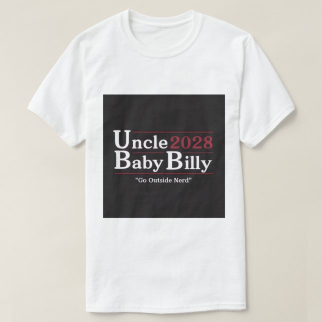 Camiseta tio-bebê-billy (Frente do Design)
