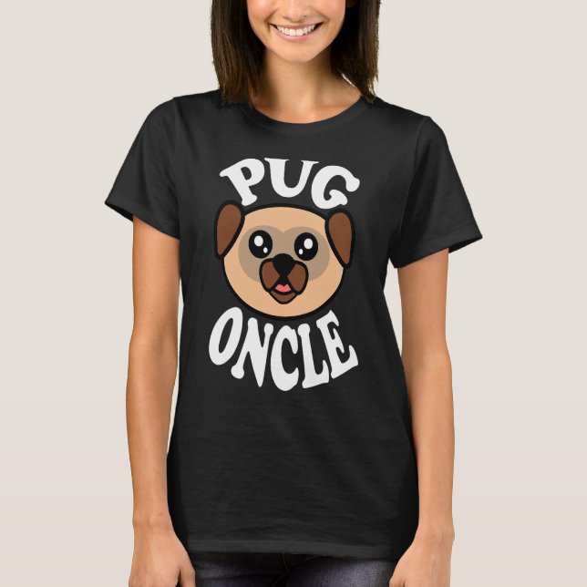 Camiseta Tio Bonito Pug Masculino (Frente)
