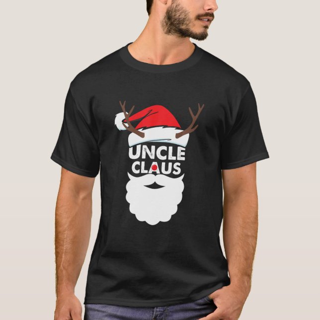Camiseta Tio Claus Natal Família Pajama Matando Xmas (Frente)