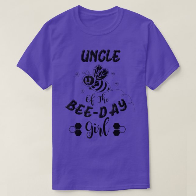 Camiseta Tio Da Bee Day Girl (Frente do Design)