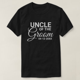 Camiseta Tio da família de Festa de casamento de noivos