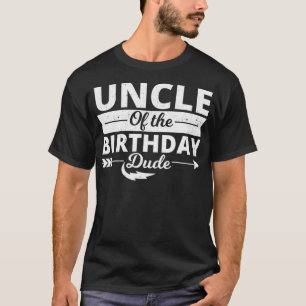 Camiseta Tio da festa do aniversariante Bday boy orgulhoso