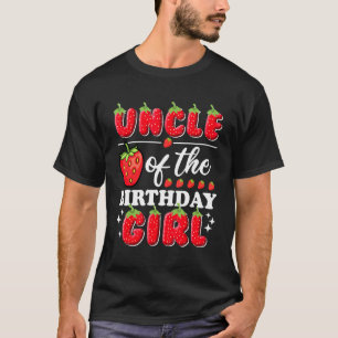 Camiseta Tio da Garota de Aniversário